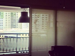 Roller blinds hall